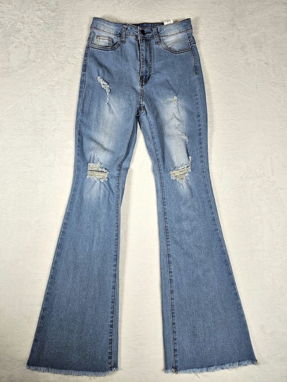 SHEIN Teen Flare Jeans Blue Size 12-13y
